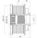Valeo | Generatorfreilauf | 588440 Valeo | Generatorfreilauf | 588440