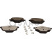 QUARO | Bremsbelagsatz, Scheibenbremse | QP7024C QUARO | Bremsbelagsatz, Scheibenbremse | QP7024C