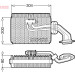Denso | Wischblatt | Scheibenwischer | DF-036 Denso | Wischblatt | Scheibenwischer | DF-036