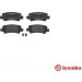Brembo | Bremsbelagsatz, Scheibenbremse | P 83 065