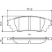 BOSCH | Bremsbelagsatz, Scheibenbremse | 0 986 494 822 BOSCH | Bremsbelagsatz, Scheibenbremse | 0 986 494 822