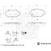 Blue Print | Bremsbelagsatz, Scheibenbremse | ADBP420126 Blue Print | Bremsbelagsatz, Scheibenbremse | ADBP420126