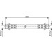BOSCH | Bremsschlauch | 1 987 476 725 BOSCH | Bremsschlauch | 1 987 476 725