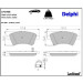 Delphi Bremsbelagsatz, Scheibenbremse LP1966