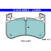 13.0470-4899.2 Bremsbelagsatz, Scheibenbremse ATE Ceramic
