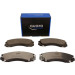 Bremsbelagsatz, Scheibenbremse QUARO SILVER CERAMIC QP0174C