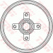 TRW | Bremstrommel | DB4134BR