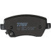 TRW Bremsbelagsatz, Scheibenbremse COTEC GDB3396