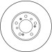 TRW | Bremsscheibe | DF1119 TRW | Bremsscheibe | DF1119