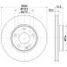 Hella | Bremsscheibe | 8DD 355 119-601 Hella | Bremsscheibe | 8DD 355 119-601