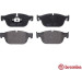 Brembo | Bremsbelagsatz, Scheibenbremse | P 61 115