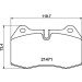 Hella | Bremsbelagsatz, Scheibenbremse | 8DB 355 018-211 Hella | Bremsbelagsatz, Scheibenbremse | 8DB 355 018-211