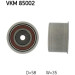 SKF | Umlenk-/Führungsrolle, Zahnriemen | VKM 85002