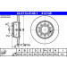 ATE | Bremsscheibe | 24.0112-0148.1 ATE | Bremsscheibe | 24.0112-0148.1