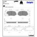 Delphi Bremsbelagsatz, Scheibenbremse LP2208