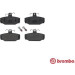 Brembo | Bremsbelagsatz, Scheibenbremse | P 86 009 Brembo | Bremsbelagsatz, Scheibenbremse | P 86 009