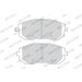 Ferodo | Bremsbelagsatz, Scheibenbremse | FDB1639