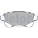 Delphi | Bremsbelagsatz, Scheibenbremse | LP3140 Delphi | Bremsbelagsatz, Scheibenbremse | LP3140