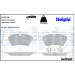 Delphi | Bremsbelagsatz, Scheibenbremse | LP2125 Delphi | Bremsbelagsatz, Scheibenbremse | LP2125