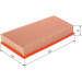 BOSCH 1 457 432 200 Luftfilter BOSCH 1 457 432 200 Luftfilter