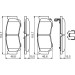 BOSCH | Bremsbelagsatz, Scheibenbremse | 0 986 494 628 BOSCH | Bremsbelagsatz, Scheibenbremse | 0 986 494 628
