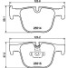 Hella Pagid | Bremsbelagsatz, Scheibenbremse | 8DB 355 019-781