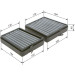 BOSCH 1 987 435 536 Innenraumfilter BOSCH 1 987 435 536 Innenraumfilter
