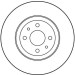 TRW | Bremsscheibe | DF1757 TRW | Bremsscheibe | DF1757