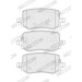 Ferodo | Bremsbelagsatz, Scheibenbremse | FDB5459