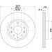 Hella | Bremsscheibe | 8DD 355 128-991 Hella | Bremsscheibe | 8DD 355 128-991