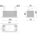 Mahle | Ölkühler, Automatikgetriebe | CLC 326 000P Mahle | Ölkühler, Automatikgetriebe | CLC 326 000P