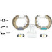 Textar | Bremsbackensatz | 84054401