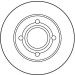 TRW | Bremsscheibe | DF1536 TRW | Bremsscheibe | DF1536
