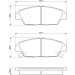 BOSCH Bremsbelagsatz, Scheibenbremse 0 986 424 289