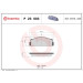 Brembo | Bremsbelagsatz, Scheibenbremse | P 23 003