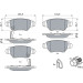 0 986 494 014 Bremsbelagsatz, Scheibenbremse