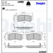 Delphi | Bremsbelagsatz, Scheibenbremse | LP1797 Delphi | Bremsbelagsatz, Scheibenbremse | LP1797