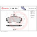 Brembo | Bremsbelagsatz, Scheibenbremse | P 54 022 Brembo | Bremsbelagsatz, Scheibenbremse | P 54 022
