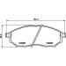 Hella | Bremsbelagsatz, Scheibenbremse | 8DB 355 021-101