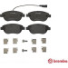 Brembo | Bremsbelagsatz, Scheibenbremse | P 23 087 Brembo | Bremsbelagsatz, Scheibenbremse | P 23 087