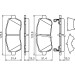0 986 494 321 Bremsbelagsatz, Scheibenbremse