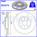 Delphi | Bremsscheibe | BG3574