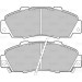 598627 Bremsbelagsatz, Scheibenbremse