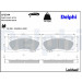Delphi | Bremsbelagsatz, Scheibenbremse | LP2244 Delphi | Bremsbelagsatz, Scheibenbremse | LP2244