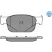 Meyle | Bremsbelagsatz, Scheibenbremse | 025 223 8317 Meyle | Bremsbelagsatz, Scheibenbremse | 025 223 8317