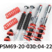 Eibach | Fahrwerkssatz, Federn/Dämpfer | Fahrwerkssatz Federn Dämpfer Pro Street Multi | PSM69-20-030-04-22 Eibach | Fahrwerkssatz, Federn/Dämpfer | Fahrwerkssatz Federn Dämpfer Pro Street Multi | PSM69-20-030-04-22