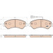 TRW Bremsbelagsatz, Scheibenbremse COTEC GDB1982