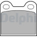 Delphi | Bremsbelagsatz, Scheibenbremse | LP21 Delphi | Bremsbelagsatz, Scheibenbremse | LP21