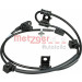 Metzger | Sensor, Raddrehzahl | 0900957 Metzger | Sensor, Raddrehzahl | 0900957