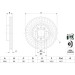BOSCH | Bremsscheibe | 0 986 479 E52
